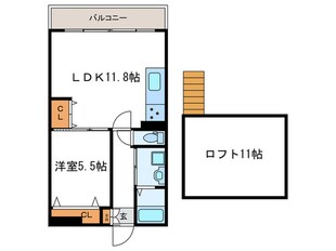 ボヌール桂の物件間取画像